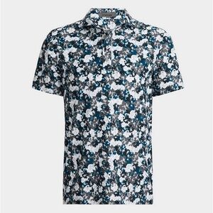 Tropical Navy Floral Men's Shirt